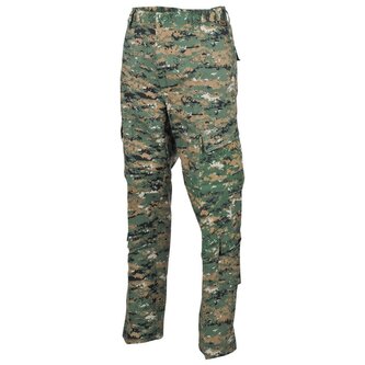 Kalhoty MFH US ACU Rip-Stop - digital woodland, 3XL