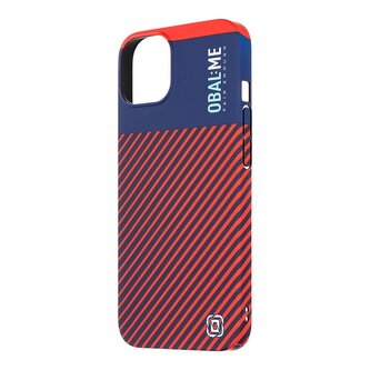OBAL:ME Flossy Stripes Kryt pro Apple iPhone 13 Blue/Red OBAL:ME Flossy Stripes Kryt pro Apple iPhone 13 Blue/Red