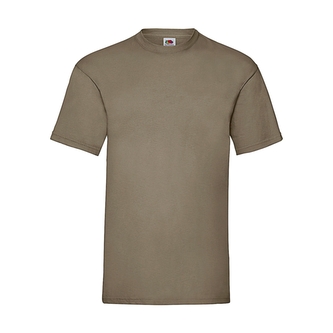 Triko Fruit of the Loom Value Weight - khaki, XL Triko Fruit of the Loom Value Weight - khaki, XL