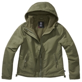 Bunda Brandit Ladies Windbreaker Frontzip - olivová, XS