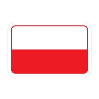 Magnes flaga Polski