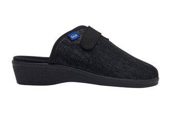 SCHOOL ELSA STRAP -DÁMSKÁ DOMÁCÍ OBUV ČERNÁ Velikost: 40