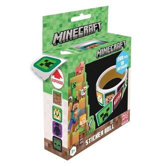 Minecraft set samolepek 200 ks