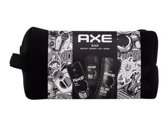 Axe Black sprchový gel 250 ml + deodorant 150 ml + tuhý deodorant 50 ml + kosmetická taštička