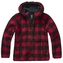 Mikina dámská Brandit Ladies Teddyfleecejacket - červená-černá, XXL