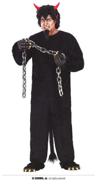 Krampus čert pánský kostým L 52/54