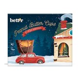 Bett´r Čokoládové košíčky s arašídovým máslem vánoční box váha 12x13g