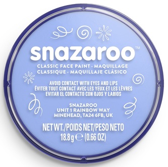 Snazaroo barva na obličej 18ml - modrá světlá - "Pale Blue"
