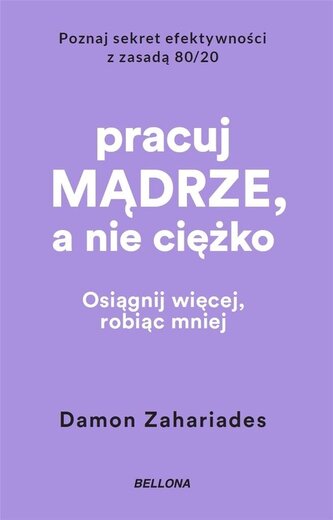 Pracuj mądrze, a nie ciężko Pracuj mądrze, a nie ciężko