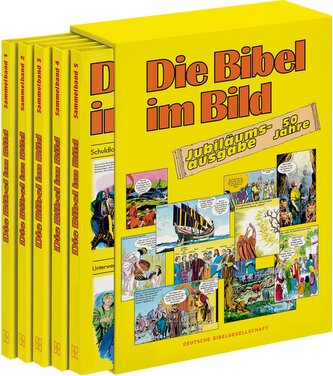 Comic-Reihe "Die Bibel im Bild". 50 Jahre-Jubiläumsausgabe. Kinderbuch-Klassiker ab 8 Jahren mit Geschichten aus dem Alten und N