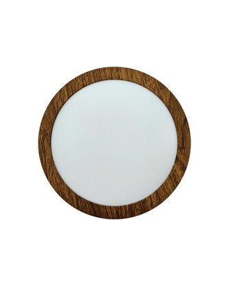 TR-153 LED panel 12W 1008lm 4200K dekor dřevo - kruhový přisazený Trixline