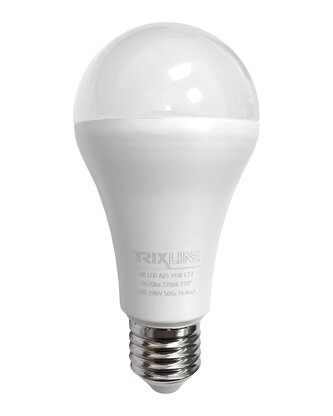 LED žárovka Trixline 18W 1620lm E27 A65 teplá bílá