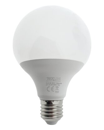 LED žárovka Trixline 15W G95 E27 studená bílá