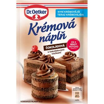 Dr. Oetker Krémová náplň čokoládová (80 g) DO0072 dortis