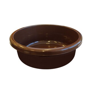 Umyvadlo KLASIK plas. 9 l hnědé 36x13 cm