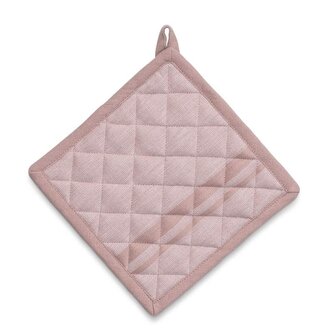 KELA Podložka pod hrnec Tia 100% bavlna nugát 20,0x20,0cm KL-12740