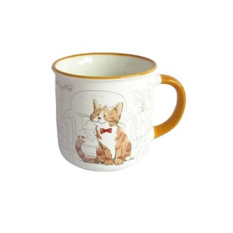 HRNEK KOČIČKA, KERAMIKA 380 ML