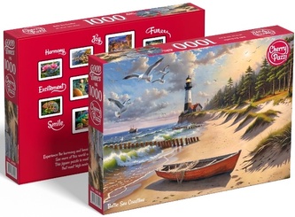 Puzzle 1000 dílků, Cherry Pazzi, Pobřeží Baltského moře