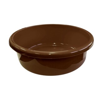 Umyvadlo KLASIK plas.13,5 l hnědé  41x14 cm