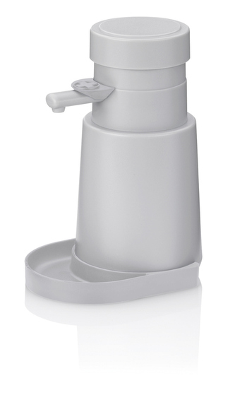 KELA Dávkovač dezinfekce Aurie 450 ABS plast světle šedá 450 ml KL-24507