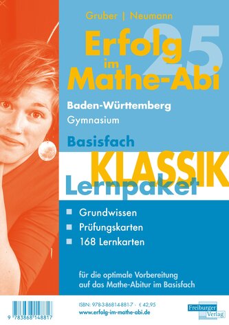 Erfolg im Mathe-Abi 2025 Lernpaket Basisfach 'Klassik' Baden-Württemberg Gymnasium