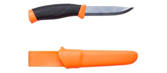 Morakniv 13260 Companion HD (S) vonkajší športový nôž 10,4 cm, oranžová, TPE, puzdro plast