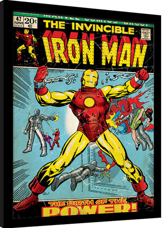 Obraz na zeď - Iron Man - Birth Of Power, 30 × 40 cm