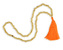 Japa Mala dřevěná natural Basic - oranžová