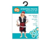 Strój dla dzieci Pasiasta Piratka rozm.130/140cm