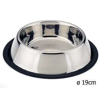 Miska nerez pro zvířata 19cm