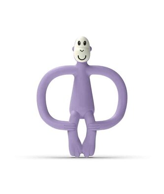 HRYZÁTKO A ZUBNÁ KEFKA MATCHSTICK MONKEY TEETHER PURPLE