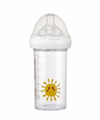 DOJČENSKÁ FĽAŠA LE BIBERON FRANCAIS SUN, 210 ML, 6+m