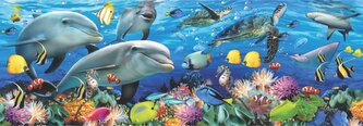 ANATOLIAN Panoramatické puzzle Podmořský svět 1000 dílků
