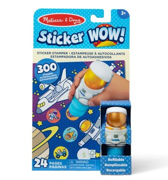 Stempel z naklejkami Sticker Wow Astronauta Melissa and Doug