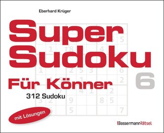 Supersudoku für Könner 6 (5 Exemplare à 3,99 EUR)