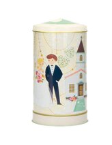 Hrací skříňka / dóza na potraviny Nevěsta a Ženich 18cm Brandani