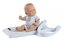Guca 947 NEW BORN CHLAPEČEK - realistická panenka miminko s celovinylovým tělem - 25 cm