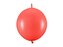 Balony z łącznikiem Pastel Poppy Red 28cm 20szt