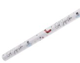 papír dárkový, vánoční, OD JEŽÍŠKA, 2ks, 100x70cm, v roli