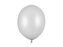 Balony Strong Metallic Silver Snow 30cm 50szt