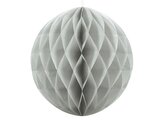 Kula bibułowa jasny szary 40cm