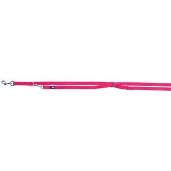 Vodítko PREMIUM prodlužovací, fuchsia - M-L: 2,00 m/20 mm