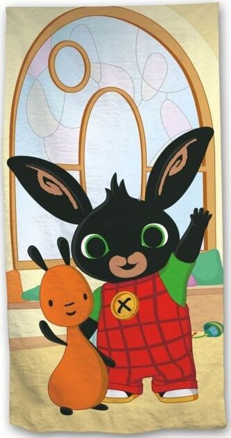 JERRY FABRICS Osuška Králíček Bing Hoppity  Bavlna - Froté, 70/140 cm