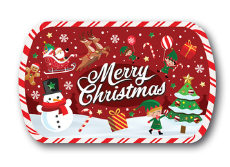 Vánoční tác 39x24 cm