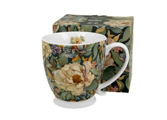 Porcelánový hrnek PEONY BLUE 510 ml v dárkové krabičce