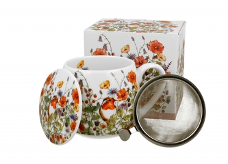 Porcelánový hrnek byliňák Wild Bird 430 ml v dárkové krabičce