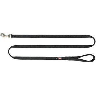 Vodítko PREMIUM extra dlouhé, černá - XS-S: 1,80 m/15 mm