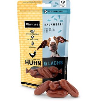 Chewies Salametti Kuřecí maso a losos 60 g