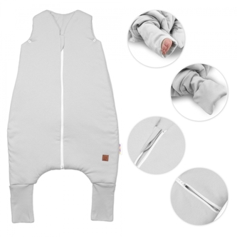 Teplý spací vak se zahrnovacími nohavičkami, Soft Hand Made, šedý, vel. M; M (2,5r-6l) Teplý spací vak se zahrnovacími nohavičkami, Soft Hand Made, šedý, vel. M; M (2,5r-6l)