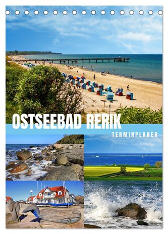 Ostseebad Rerik - Terminplaner (Tischkalender 2025 DIN A5 hoch), CALVENDO Monatskalender